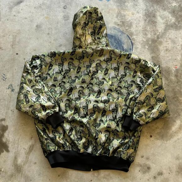 Vintage Y2K Member's Property All Over Print AOP Samurai Hoodie Size XXL - Picture 6 of 7